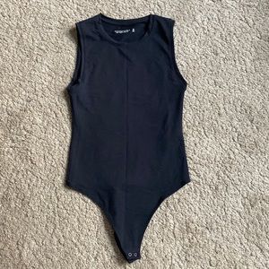 Abercrombie & Fitch Soft A&F Collection Size XS Black Sleeveless Bodysuit